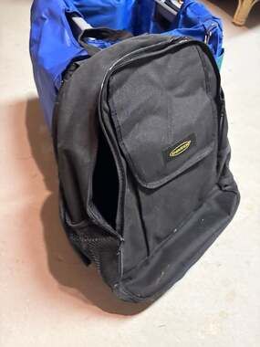 Generations Travel Gear Black Multi-Compartment Laptop Backpack